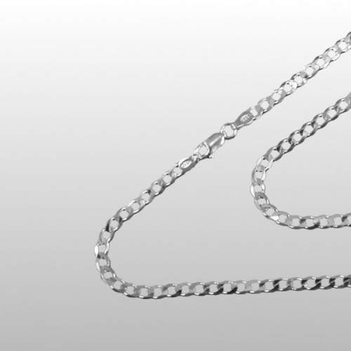 ŁAŃCUSZEK SREBRNY (PD 1,0/70cm)