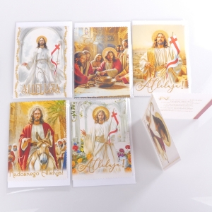 KARNET WIELKANOCNY Z ŻYCZENIAMI