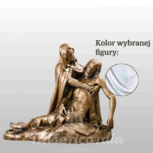 PIETA 68CM BIAŁY (191)