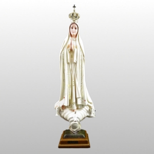 FIGURA MATKA BOŻA FATIMSKA TRADYCYJNE MALOWANIE 44cm 1035/V