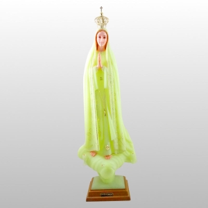 Fig. MB Fatimska świecąca szklane oczy 55cm 11060