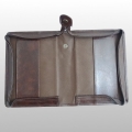 ETUI NA BIBLIE TYSIĄCLECIA SKAJ, DUŻE KASZTAN, HAFT RYBA 16 x 22 CM (38 CM)