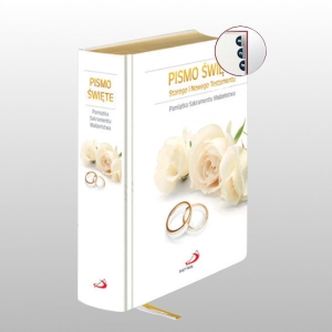 PISMO ŚWIĘTE ST/NT BIAŁY-ŚLUB ZŁ.PAG.
