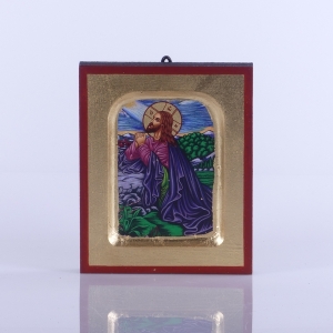 IKONA JEZUS W OGRÓJCU, 10X12,5 CM