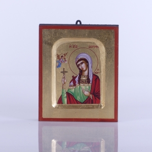 IKONA ŚW.DOROTA, 10x12,5 CM