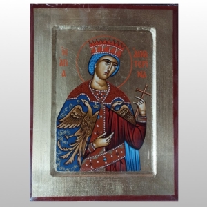 IKONA ŚW.KATARZYNA 10x12,5 CM