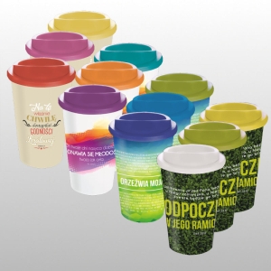 KUBEK TERMICZNY Z TEKSTEM  (350 ml)