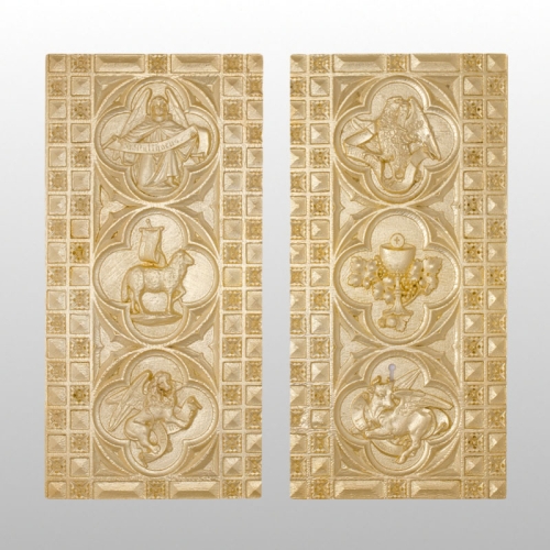 TABERNAKULUM GOTYCKIE 60 X X55 CM ZŁOTO
