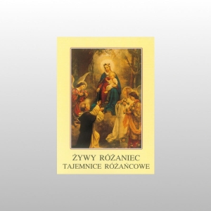 ŻYWY RÓŻANIEC - TAJEMNICE RÓŻAŃCOWE BROSZURA