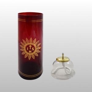 SZKŁO DO LAMPY wys. 20 cm + PŁYWAK