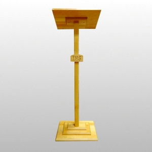 PULPIT DO MIEJSCA PRZEWODNICZENIA DREWNIANY IHS - JASNY