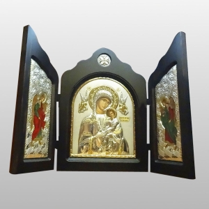 IKONA NIEUSTAJĄCEJ POMOCY TRYPTYK wym.złoż.40 cm x 29 cm BKA6-008XAG MB