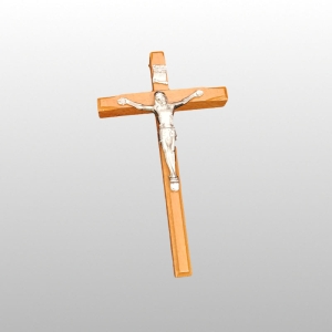 KRZYŻYK WISZĄCY DREWNIANY K- 12x7 CM MIODOWY