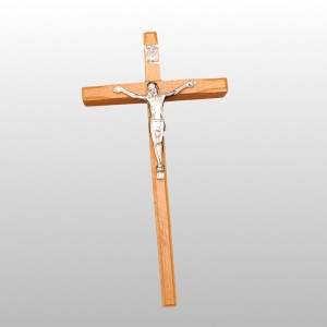 KRZYŻYK WISZĄCY DREWNIANY K- 15x8 CM MIODOWY