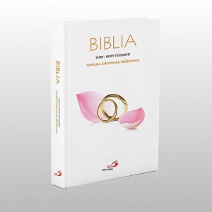 BIBLIA "Z RYBKĄ" PAM. ŚLUBU