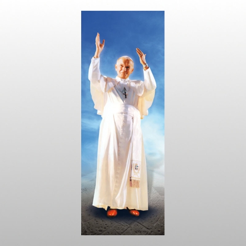 BANER DRUK NA MATERIALE 0,75 X 2,0 m - Jan Paweł II 16