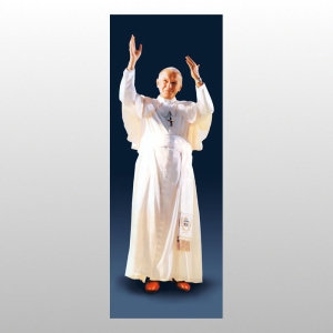 BANER DRUK NA MATERIALE 0,75 X 2,0 m - Jan Paweł II 18