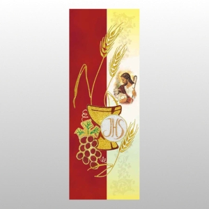 BANER DRUK NA MATERIALE 0,75 X 2,0 m - KOMUNIA 1