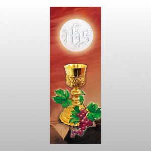 BANER DRUK NA MATERIALE 0,75 X 2,0 m - KOMUNIA 2