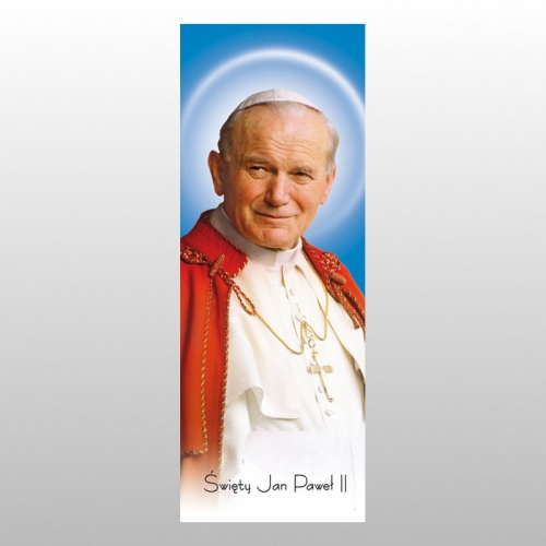 BANER DRUK NA MATERIALE 0,75 X 2,0 m - Jan Paweł II 