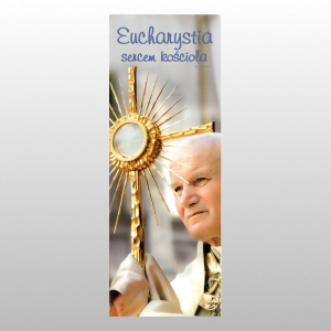 BANER DRUK NA MATERIALE 0,75 X 2,0 m - Jan Paweł II 35