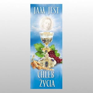 BANER DRUK NA MATERIALE 0,75 X 2,0 m - KOMUNIA 23
