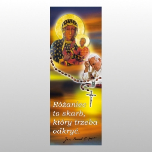 BANER DRUK NA MATERIALE 0,75 X 2,0 m - Jan Paweł II 40