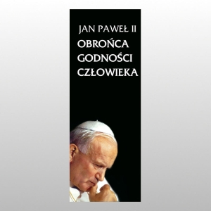 BANER DRUK NA MATERIALE 0,75 X 2,0 m - Jan Paweł II 12