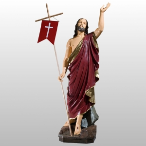 CHRYSTUS ZMARTWYCHWSTAŁY 110CM KOLOR (222)