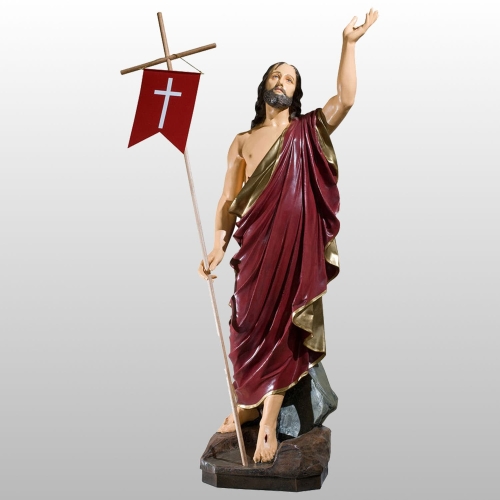 CHRYSTUS ZMARTWYCHWSTAŁY 110CM KOLOR (222)