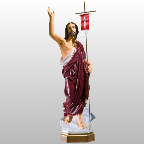 CHRYSTUS ZMARTWYCHWSTAŁY 80CM KOLOR (223)
