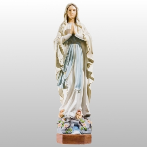 MATKA BOŻA LOURDES 65CM KOLOR (504)