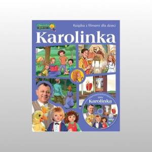 KAROLINKA - KSIĄŻKA Z FILMAMI DLA DZIECI