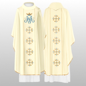 ORNAT MARYJNY ECRU (37042)