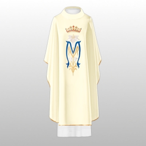 ORNAT MARYJNY ECRU (37043)