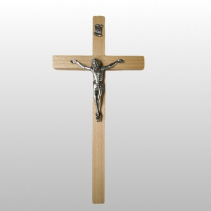 KRZYŻ 27cm ZWYKŁY PROSTY JASNY