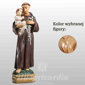 ŚW. ANTONI Z PADWY 40CM DREWNO (706)