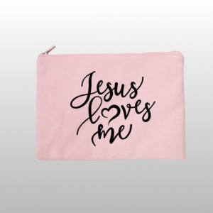 KOSMETYCZKA Z HASŁEM - JESUS LOVES ME