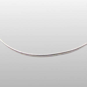 ŁAŃCUSZEK SREBRNY ŻYŁKA (0.9/60cm).