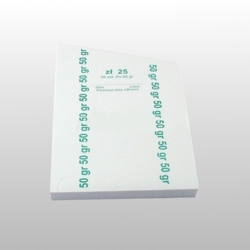 FORMATKI DO BILONU 50GR . 100 SZT