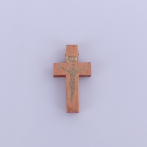 KRZYŻYK DREWNIANY (35x21) - RUDY