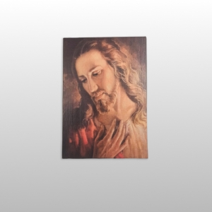 OBRAZ NA DESCE-IKONA, JEZUS (BRAT ELIA), 28,5CM x 41,5CM