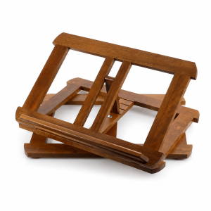 PULPIT DREWNIANY POD MSZAŁ OBROTOWY (48x32) - CIEMNY
