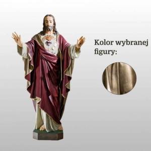 SERCE PANA JEZUSA 172CM ZŁOTY (101)