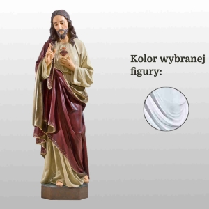 SERCE PANA JEZUSA 170CM BIAŁY (102)