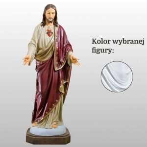 SERCE PANA JEZUSA 165CM BIAŁY (103)