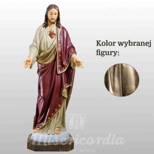 SERCE PANA JEZUSA 165CM ZŁOTY (103)