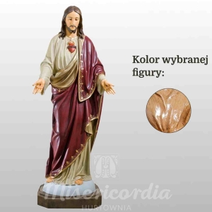 SERCE PANA JEZUSA 165CM DREWNO (103)