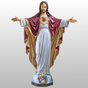 SERCE PANA JEZUSA 135CM KOLOR (105)