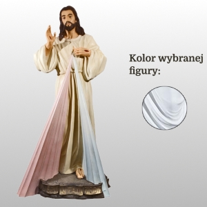 JEZUS MIŁOSIERNY (JEZU UFAM TOBIE) 175CM BIAŁY (150)
